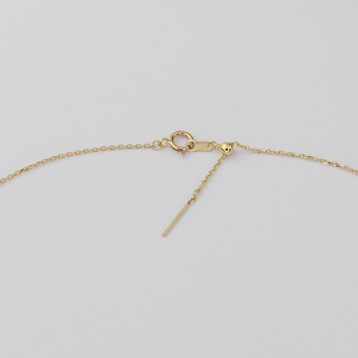 14K Gold Add-A-Bead Necklace – Create Your Own Personalized Charm Necklace - Sash Jewelry