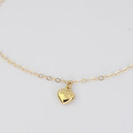 14K Gold Baby Girl Tiny Heart Bracelet – Dainty Heart Bracelet for Baby or Little Girl - Sash Jewelry