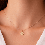14K Gold Compass Necklace - Sash Jewelry