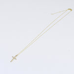 14K Gold Cross Necklace - Sash Jewelry