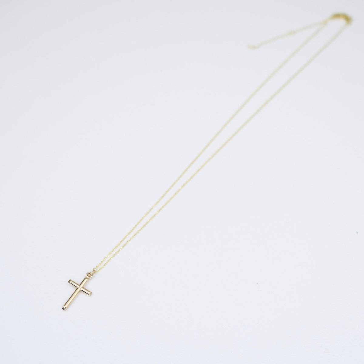 14K Gold Cross Necklace - Sash Jewelry