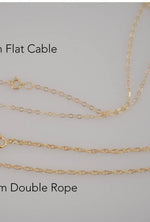 14K Gold Cross Necklace - Sash Jewelry