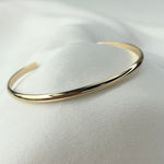 14K Gold Cuff Bracelet - Sash Jewelry