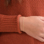 14K Gold Dainty Chain Bracelet - Sash Jewelry