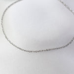 14K Gold Dainty Sparkle Chain Bracelet - Sash Jewelry