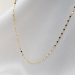 14K Gold Delicate Necklace - Sash Jewelry