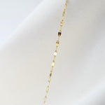14K Gold Delicate Necklace - Sash Jewelry