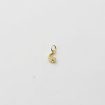 14K Gold Diamond Moon and Star Charm – Tiny Celestial Charm - Sash Jewelry
