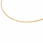14K Gold Lumina Chain Bracelet – Delicate 1mm Solid Yellow Gold - Sash Jewelry