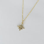 14K Gold North Star Necklace - Sash Jewelry