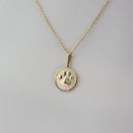 14K Gold Paw Charm | Solid Gold Pet Lover Charm - Sash Jewelry