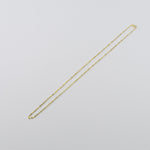 14K Gold Singapore Chain Necklace – 1.3mm Sparkly Twisted Chain - Sash Jewelry