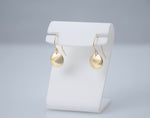 14K Gold Tiny Disc Earrings - Sash Jewelry