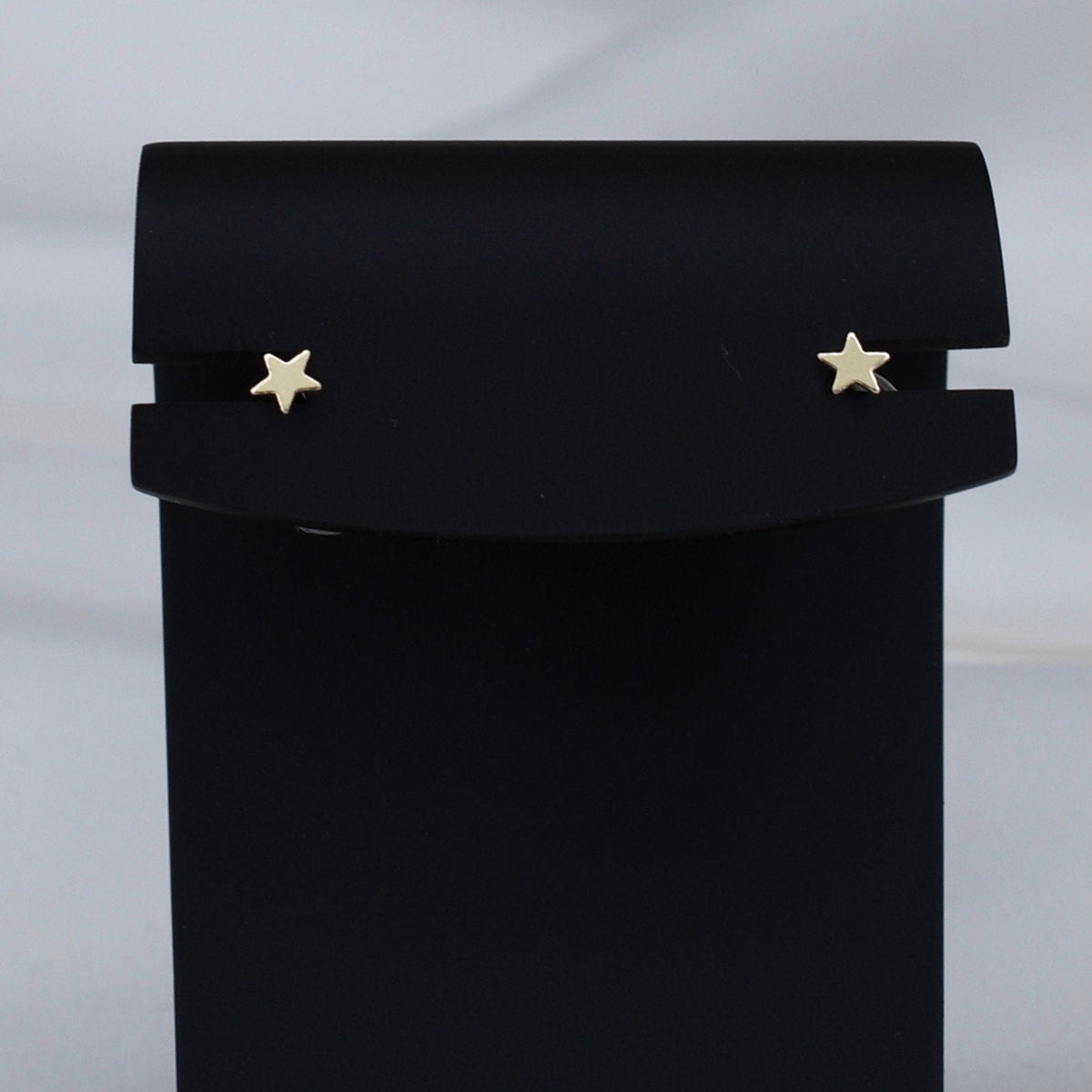 14k Gold Tiny Star Earrings - Sash Jewelry