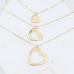 14K Solid Gold Generations Necklace Set - Sash Jewelry