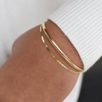 14K Solid Gold Mariner Bracelet – 1.9mm Yellow Gold Chain Bracelet - Sash Jewelry