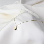 14K Solid Gold Sand Dollar Necklace — Tiny Sand Dollar Pendant - Sash Jewelry