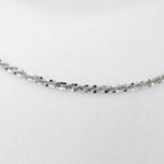 14K Solid Gold Sparkle Chain Bracelet | Dainty 1.5mm Gold Bracelet - Sash Jewelry