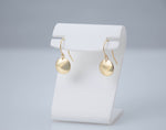 14K Gold Tiny Disc Earrings