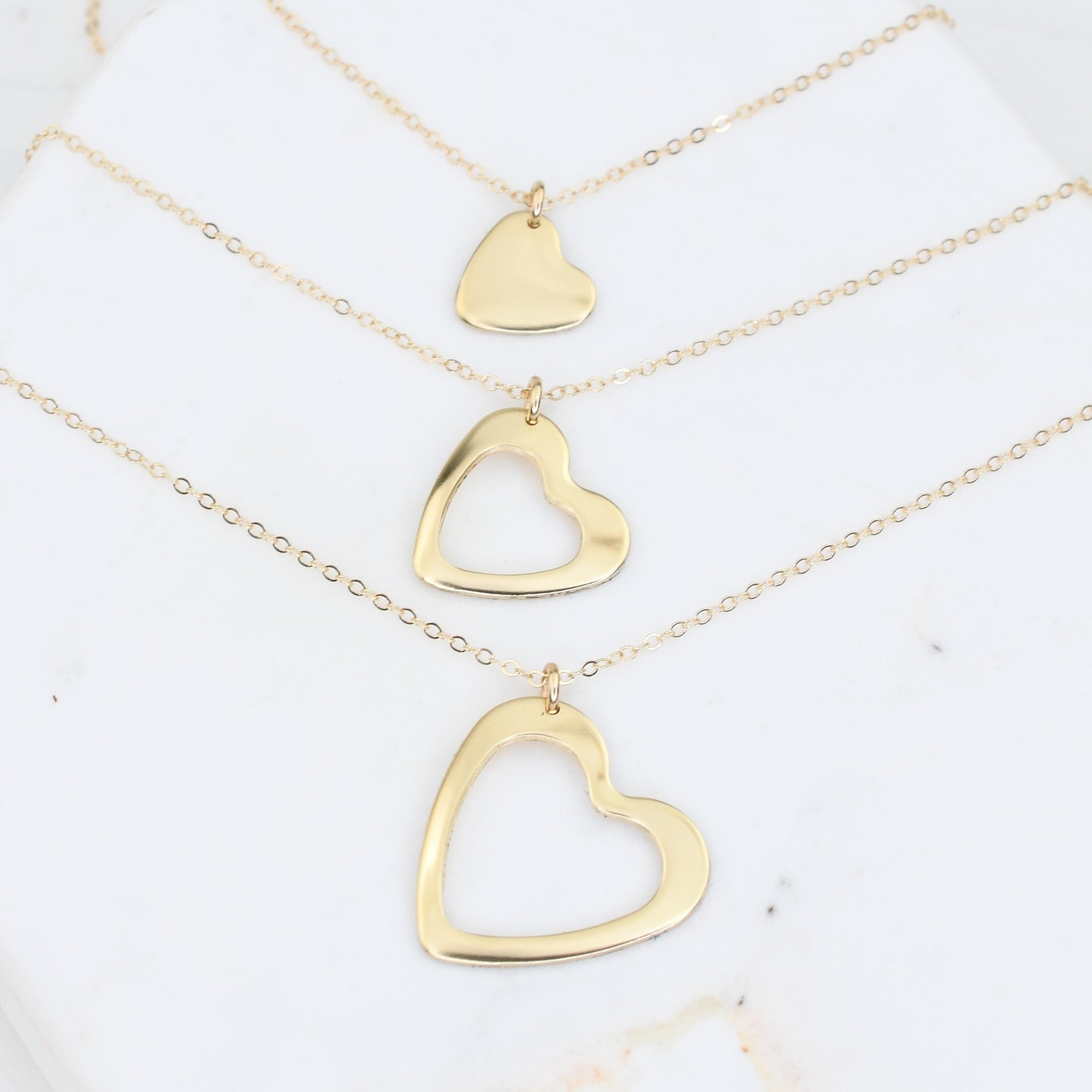 14K Gold Generations necklace. Generations gift - Sash Jewelry