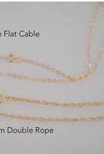 14K Gold Cross Necklace - Sash Jewelry