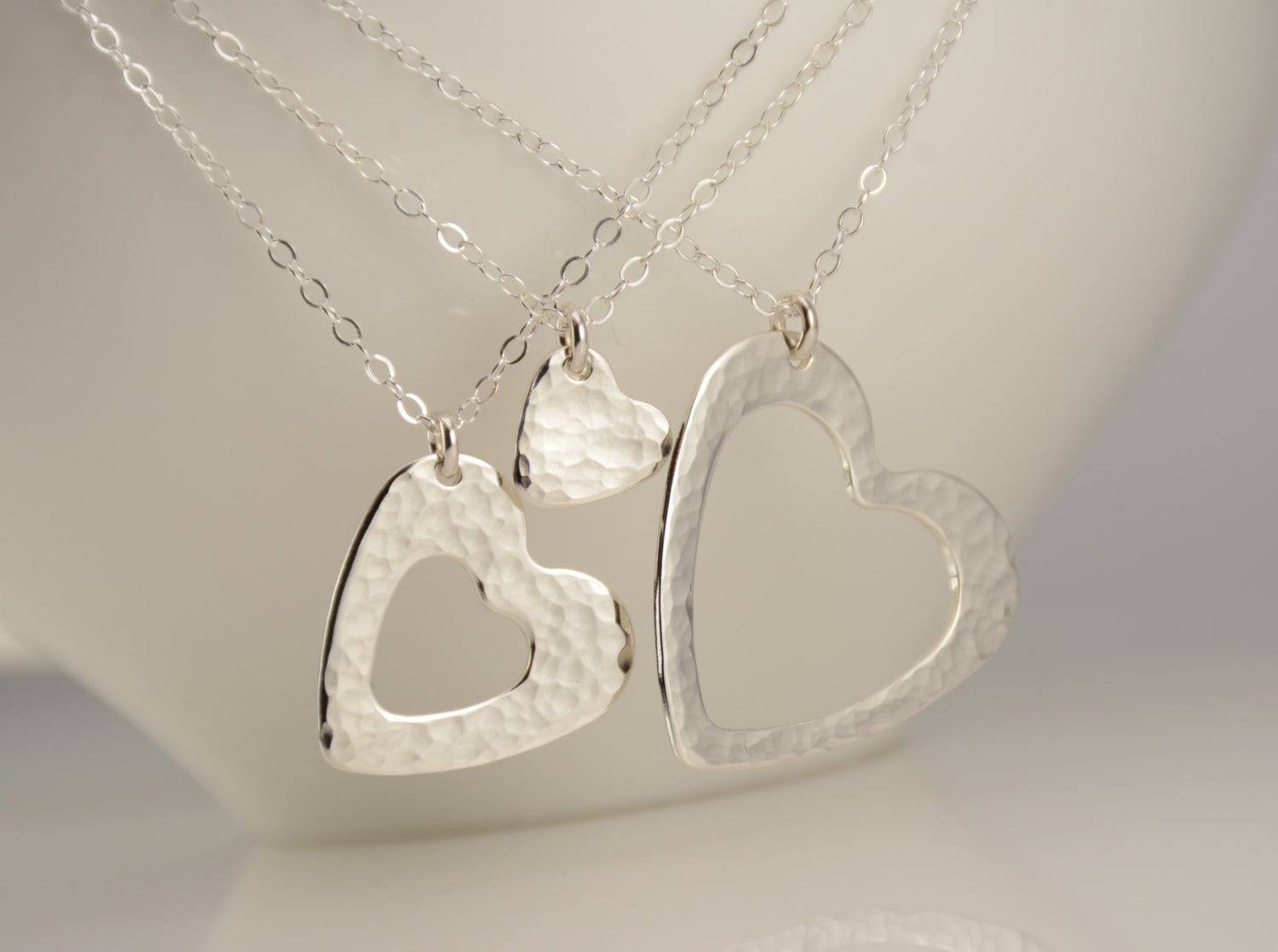 Grandmother • Mother • Daughter Necklace Set – Generations Gift