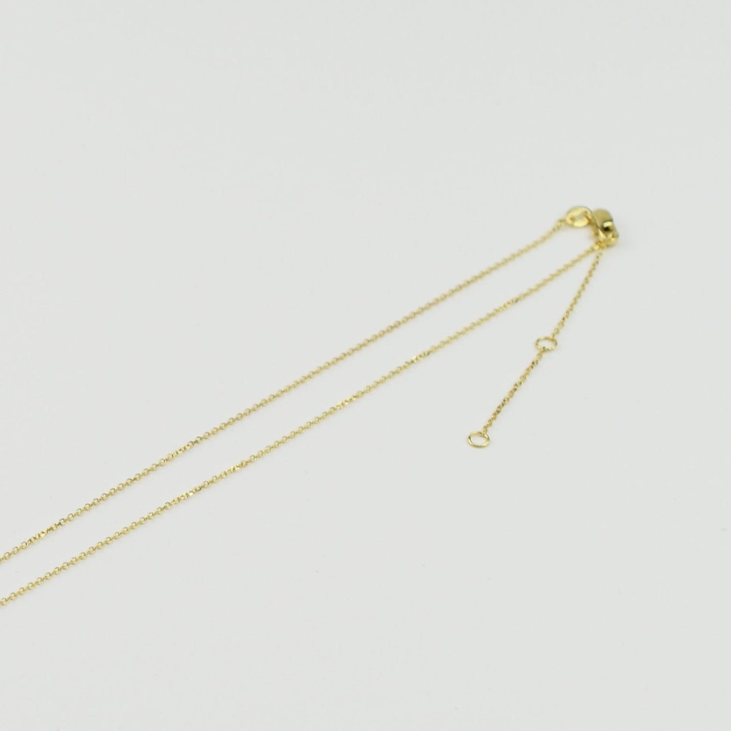 14K Gold Bow Necklace