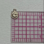 14K Gold Moon and Star Charm Necklace - Sash Jewelry