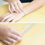 14k White Gold Dainty Bracelet: 1.2mm Flat Oval Chain - Sash Jewelry