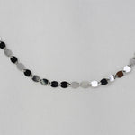 14K White Gold Sparkle Chain Bracelet - Sash Jewelry