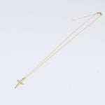 14K Gold Cross Necklace - Sash Jewelry