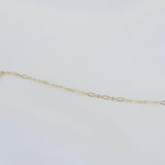 Delicate 14K Solid Gold Chain Bracelet: Elegant Minimalist Style - Sash Jewelry
