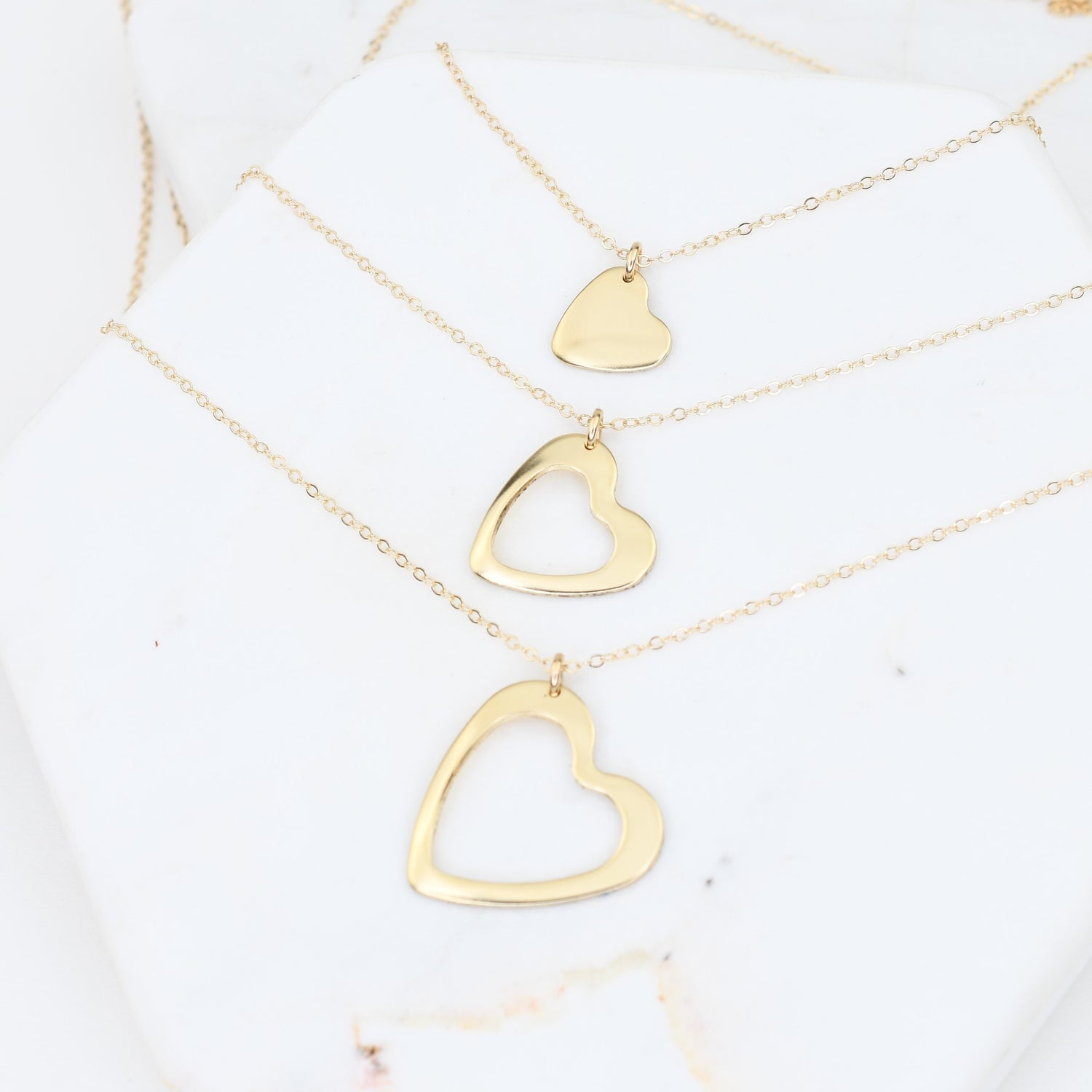 14K Gold Generations necklace. Generations gift - Sash Jewelry