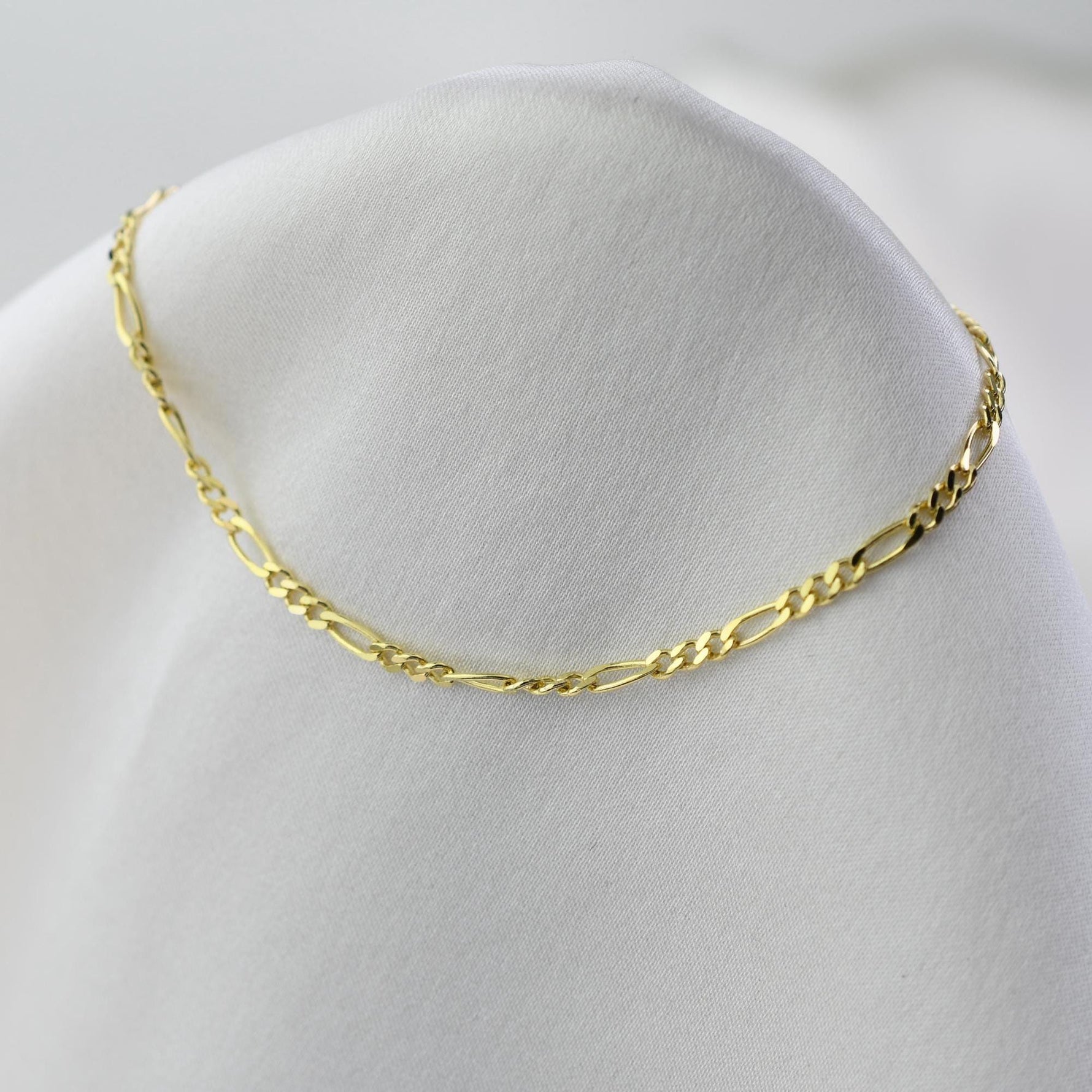Solid Gold Minimalist Bracelet for Women