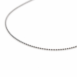 14K Gold Diamond Cut Bead Chain Bracelet - 1.1mm Bead Chain Bracelet - Sash Jewelry