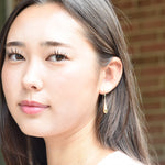 14K Gold Polished Graduated Tear Drop Earrings