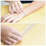 14K Gold Dainty Circle Bracelet - Sash Jewelry