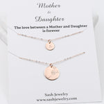 Mother Daughter Necklace Set - Dandelion necklace. Mother daughter dandelion necklace set. Sterling silver, gold filled or rose gold filled - Sash Jewelry