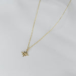 Shine bright with this dainty 14K solid gold North Star necklace, designed to symbolize guidance, protection, and inspiration.