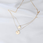 14K Gold Mother Daughter Dandelion Necklace Set - Sash Jewelry