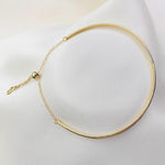 14k solid gold hammered bar bracelet dainty gold bar with tiny heart charm minimalist bracelet