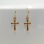 Cross Earrings - Sash Jewelry