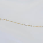 Delicate 14K Solid Gold Chain Bracelet: Elegant Minimalist Style - Sash Jewelry