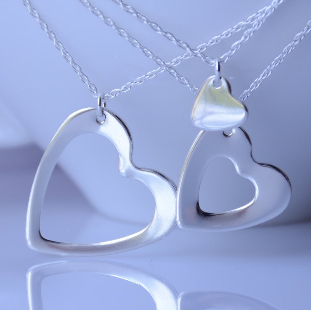 Generations Necklace Set | Grandmother Mother Daughter Necklace Set | Grandmother Daughter Granddaughter Necklace Set - Sash Jewelry