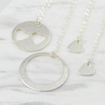 Generations Necklace Set (Grandmother Mother Two Granddaughters) – 4 Necklace Set - Sash Jewelry
