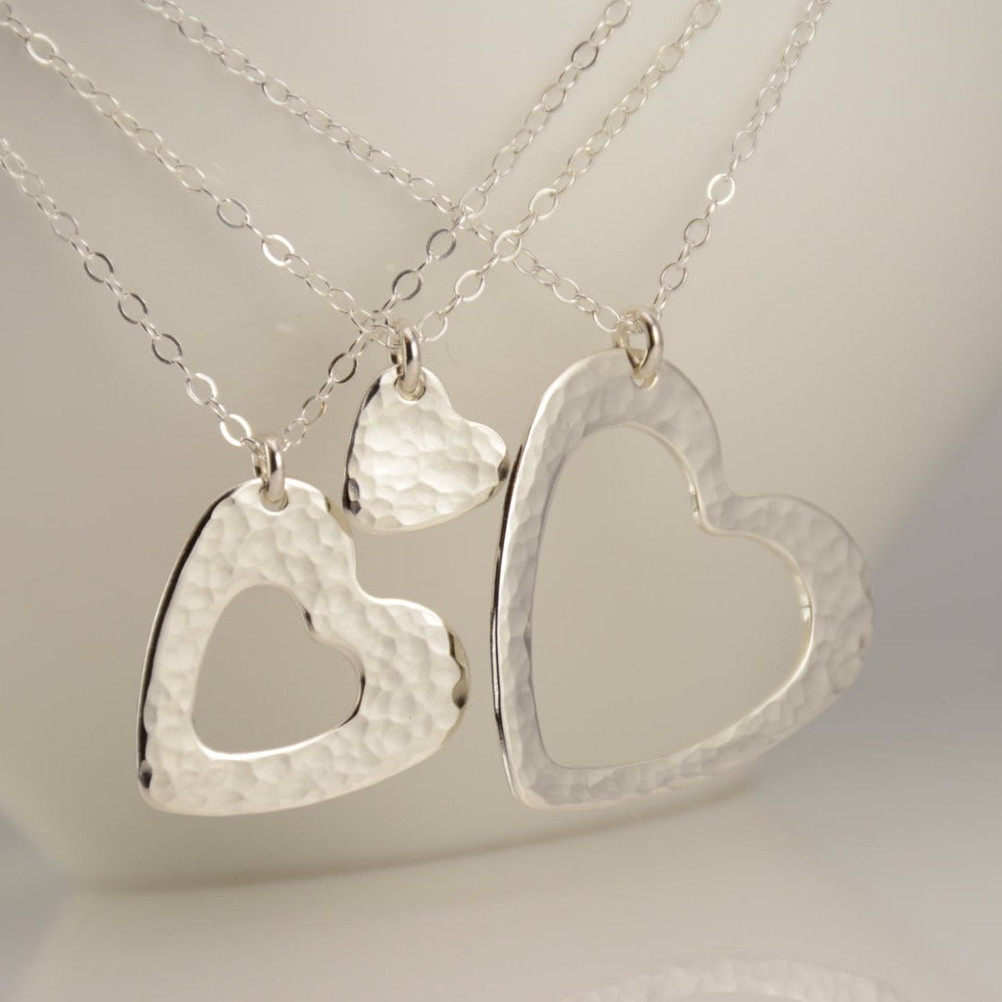 Grandmother, Mother, Daughter Necklace Set – Generations Gift - Sash Jewelry