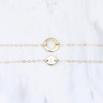 Mother Daughter Bracelet Set | 14K Gold Matching Bracelets - Sash Jewelry