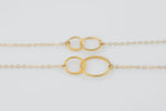 Mother Daughter Matching Necklaces – Sterling Silver or 14K Gold Filled - Sash Jewelry