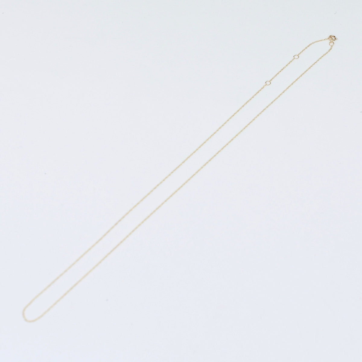 Tube Bead 14K Gold Necklace — Ultra Delicate & Minimalist - Sash Jewelry
